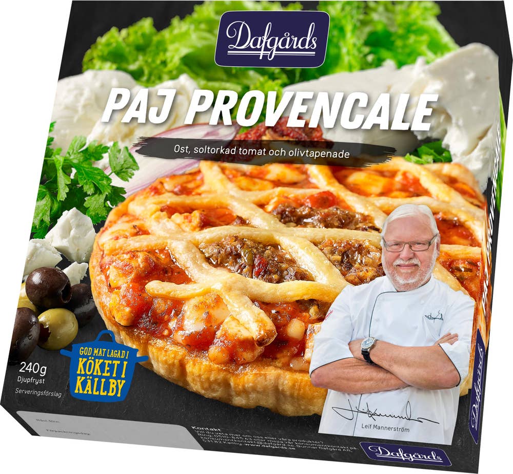 Dafgårds Paj Provencale Fryst
