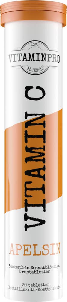 Vitaminpro Brustablett C-Vitamin Apelsin
