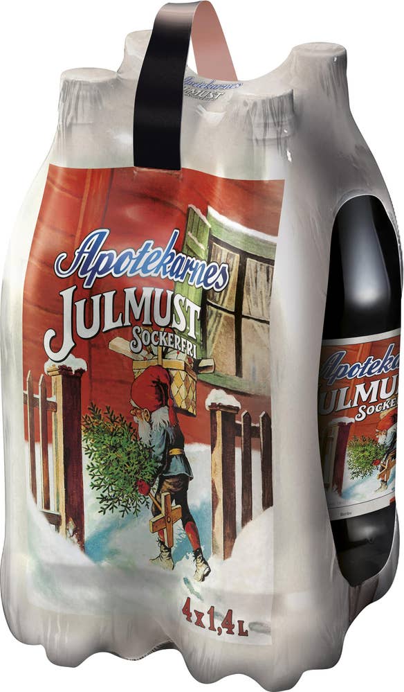 Apotekarnes Julmust Sockerfri 4x140cl
