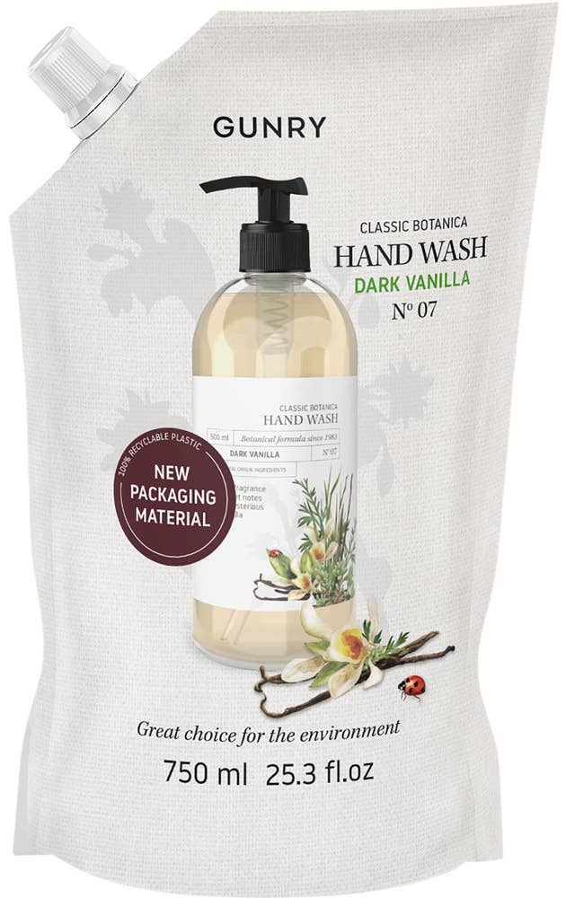 Gunry Flytande Tvål Refill Dark Vanilla