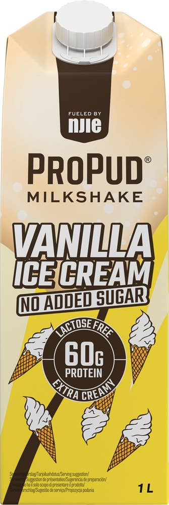 PROPUD Proteinmilkshake Vanilla Ice Cream
