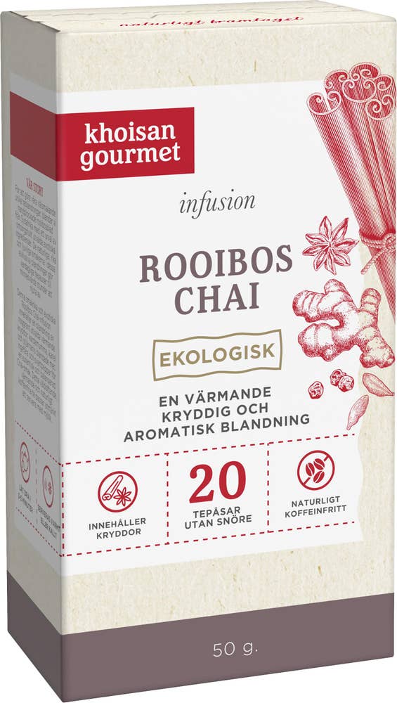 Khoisan Gourmet Te Rooibos Chai EKO