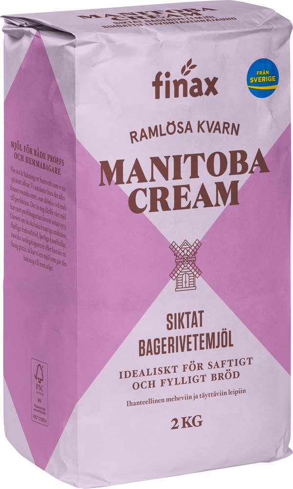Finax Mjöl Manitoba Cream Ramlösa Kvarn