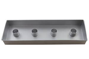 Hedlundgruppen Adventsljusstake Silver