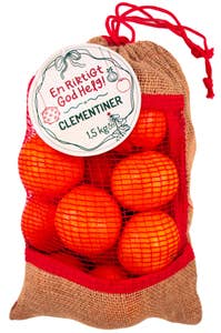 Clementiner i jutesäck Klass1 Spanien