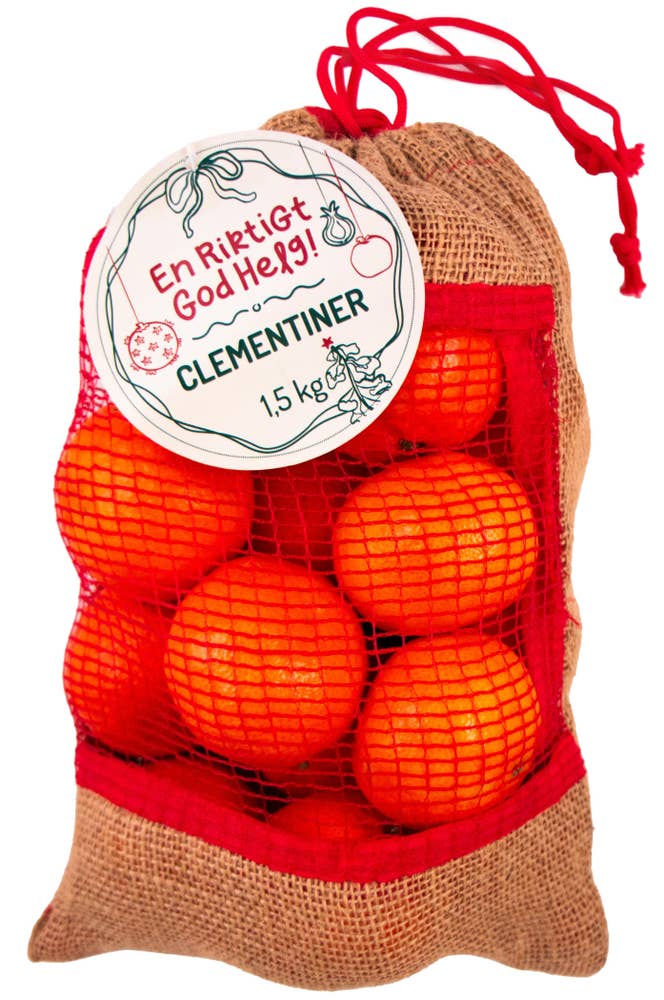 Clementiner i jutesäck Klass1 Spanien