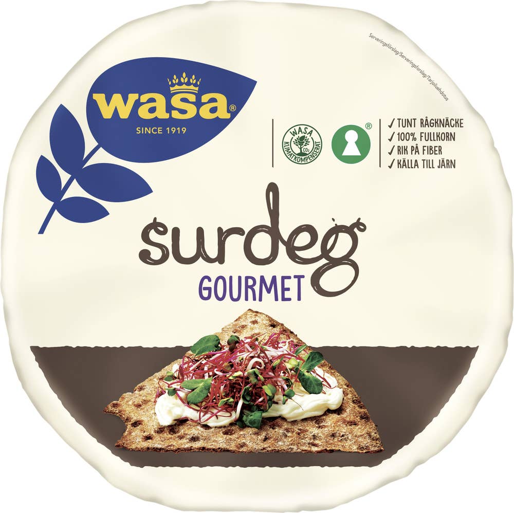 Wasa Knäckebröd Surdeg Gourmet