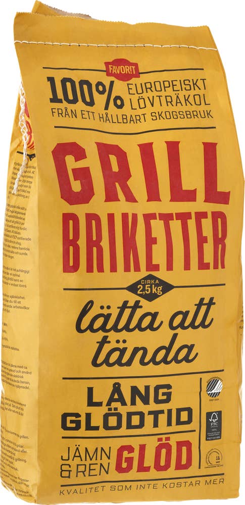 Favorit Grillbriketter Favorit