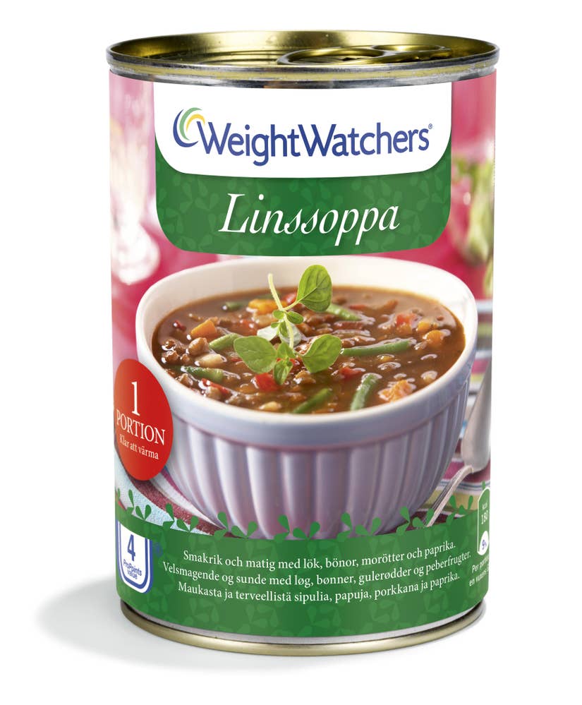 Weight Watchers Linssoppa