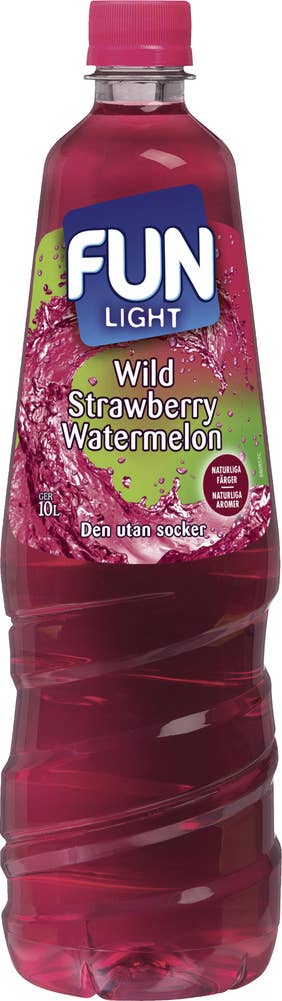 FUN Light Wild Strawberry Watermelon 1L Fun Light