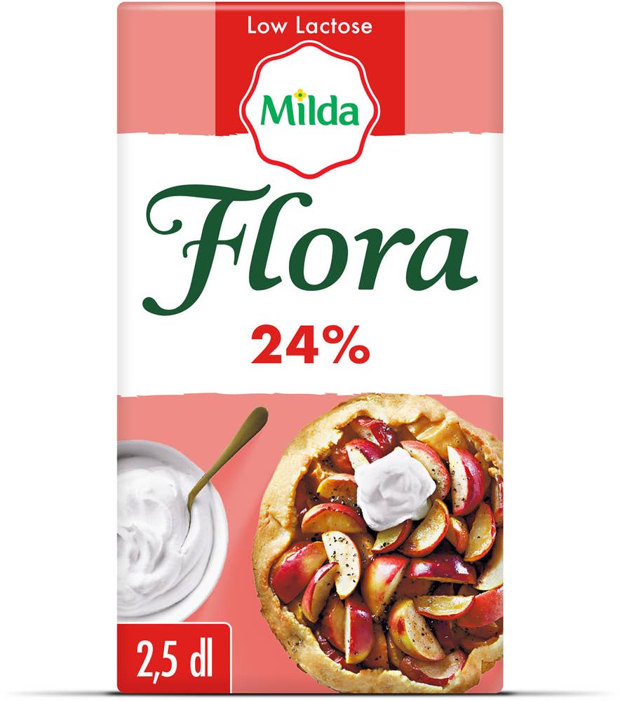 Flora by Milda Visp 24% Låglaktos