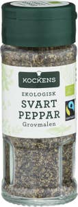 Kockens Svartpeppar Grovmalen EKO/Fairtrade