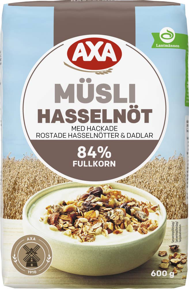 AXA Müsli Hasselnöt