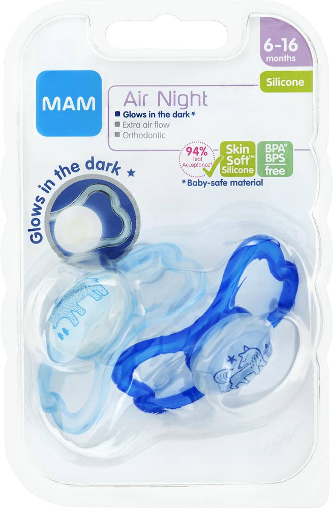 MAM Napp Air Night Silikon 6-16M