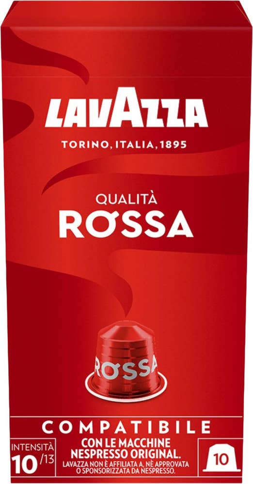 Lavazza Qualita Rossa 10 Kaffekapslar
