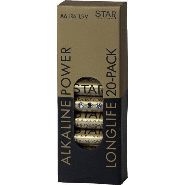 Star Trading AB Batteri AA 1,5V Longlife Alkaline Power