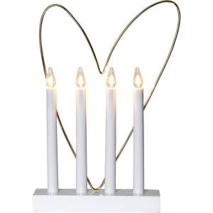 Star Trading Ljusstake Glossy Heart
