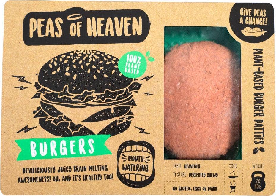 Peas of Heaven Veganburgare Peas of Heaven