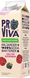 ProViva Fruktdryck Hallon & Björnbär Utan Tillsatt Socker