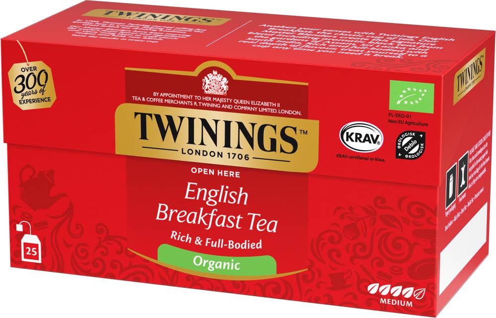Twinings Te English Breakfast EKO/KRAV