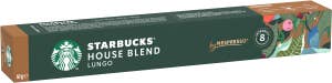STARBUCKS House Blend Lungo 8 Kaffekapslar