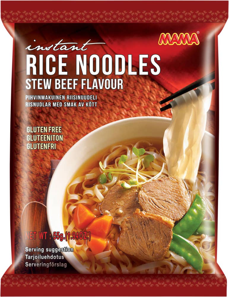 Mama Risnudlar Biff Glutenfri