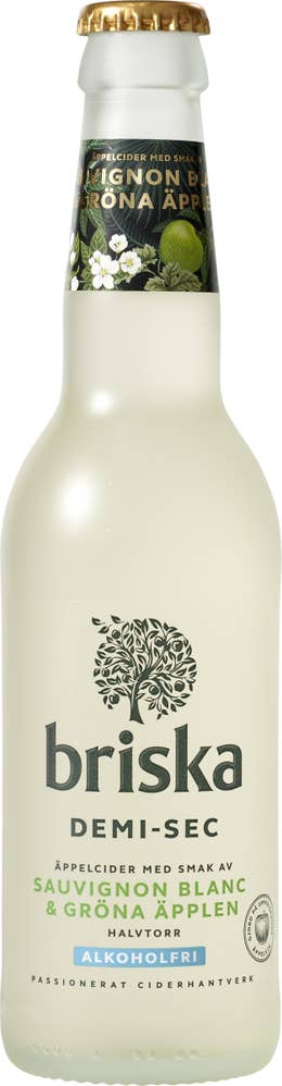 Briska DemiSec Sauvignon Grönt Äpple Alkoholfri
