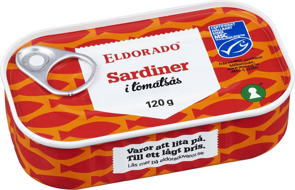 Eldorado Sardiner i Tomatsås MSC