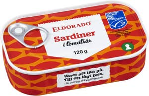 Eldorado Sardiner i Tomatsås MSC