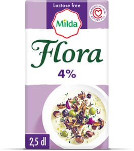 Flora by Milda Mat 4% Laktosfri