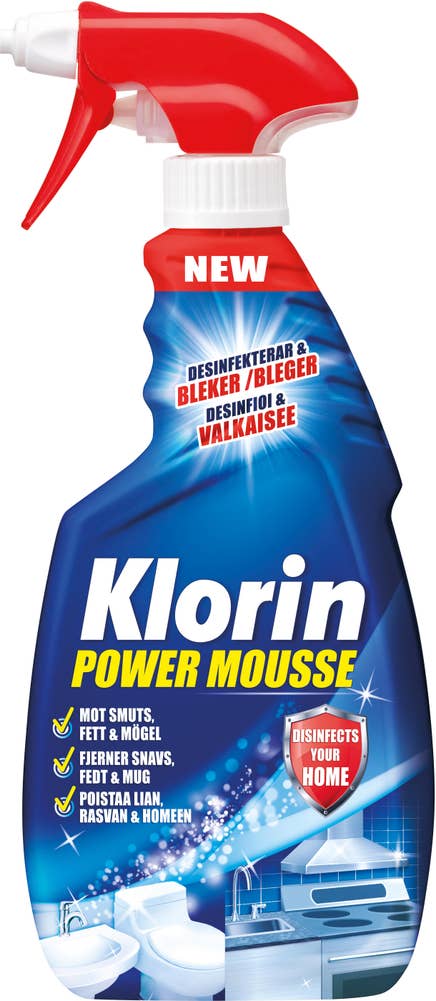 Klorin Power Mousse Spray Klorin