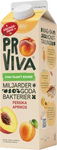 ProViva Fruktdryck Persika Aprikos Utan Tillsatt Socker & Sötningsmedel