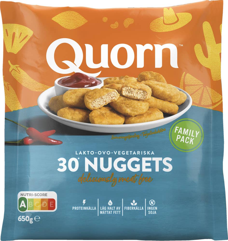 Quorn Vegetariska Nuggets Frysta