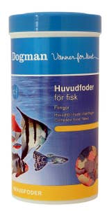 Dogman Huvudfoder för Fisk Flingor