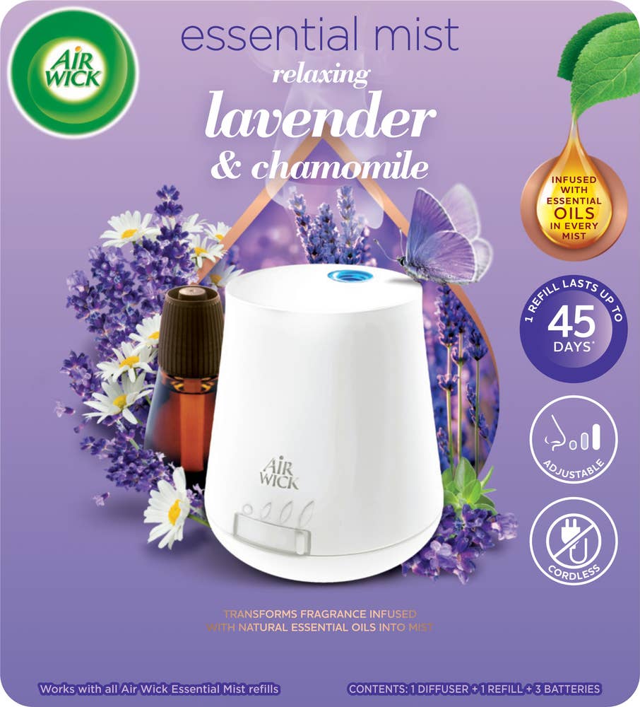 Air Wick Doftdiffuser Starterkit Essential Mist Relaxing Lavender & Chamomile