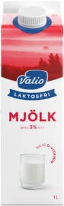 Valio Standardmjölk Laktosfri 3%