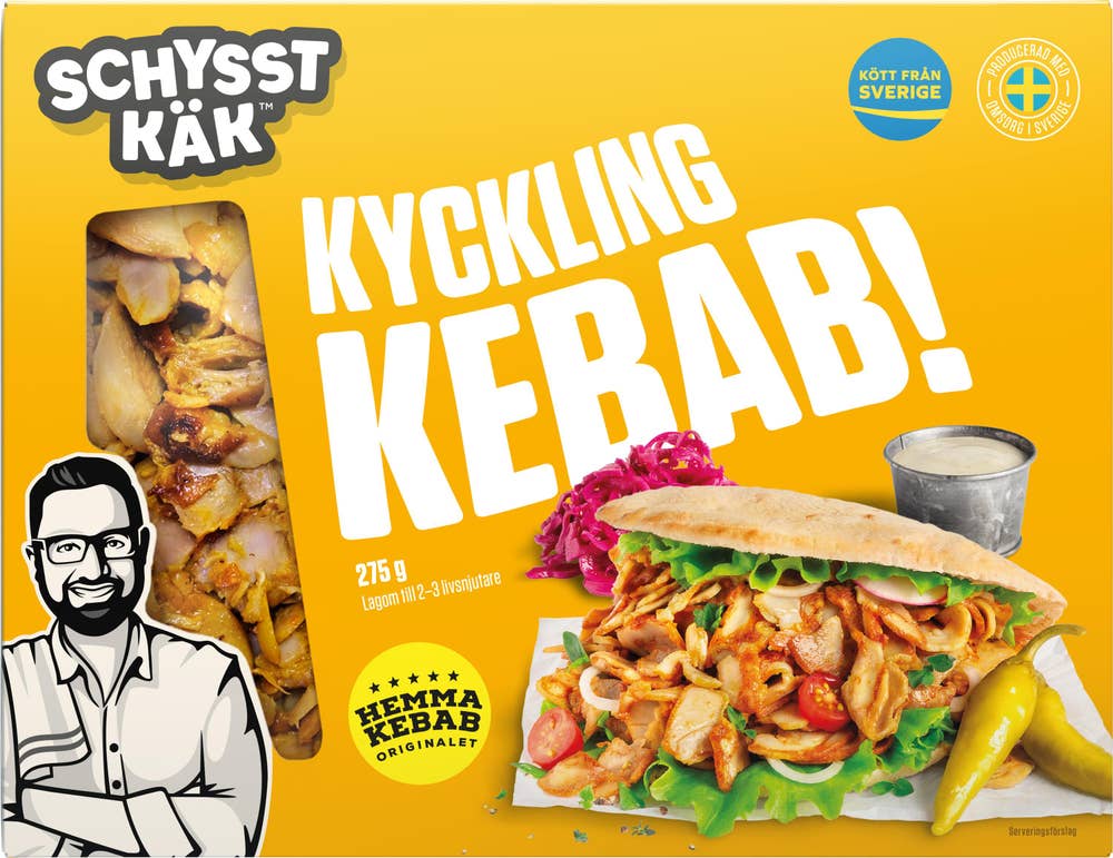Schysst Käk Kycklingkebab