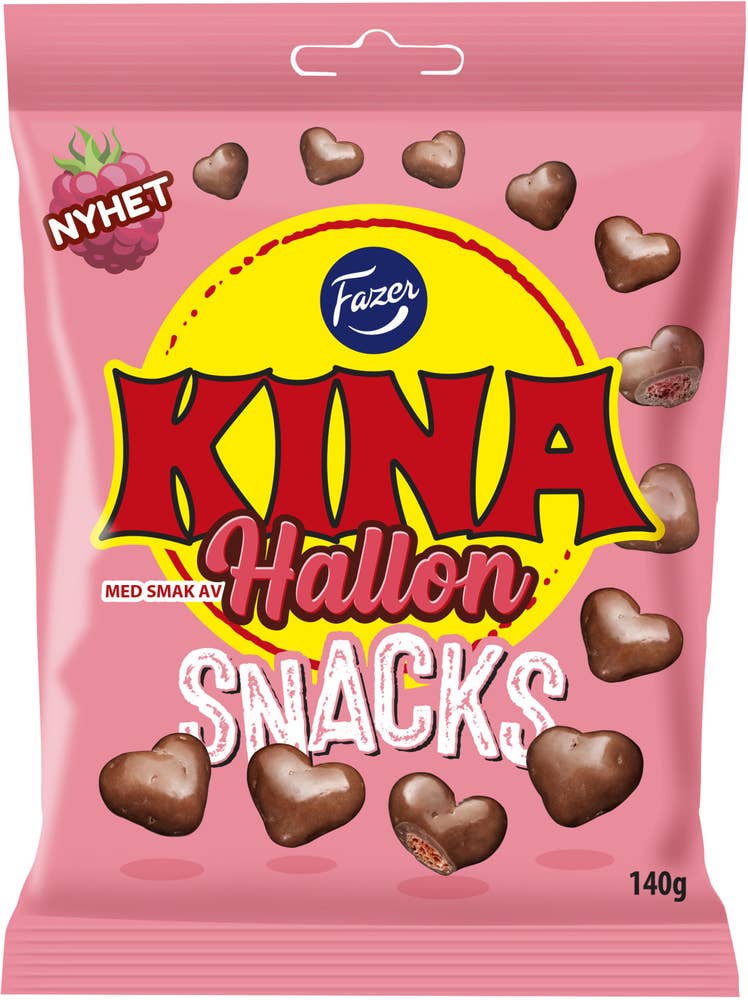 Fazer Kina Snacks Hallon