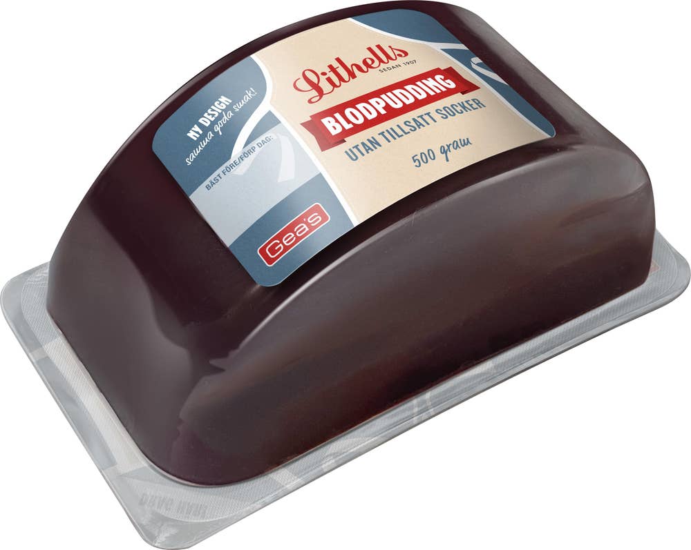 Gea´s Blodpudding utan Socker
