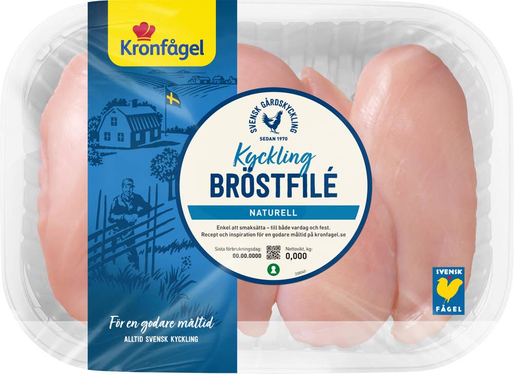 Kronfågel Kyckling Bröstfilé