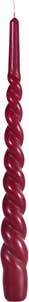Duni Twistade Ljus Bordeaux 28cm