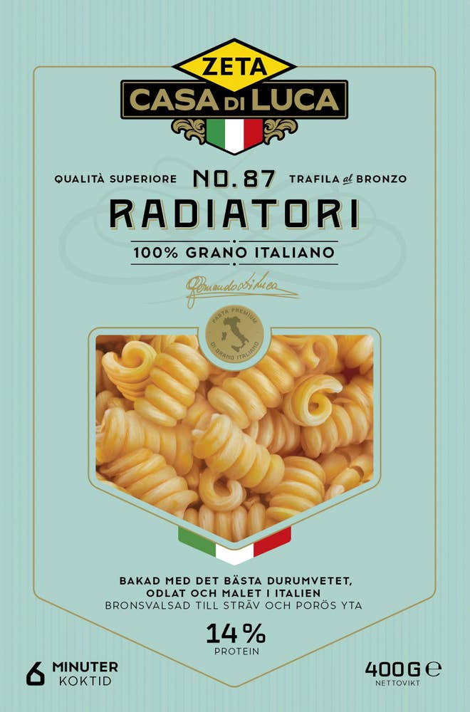 Zeta Pasta Radiatori