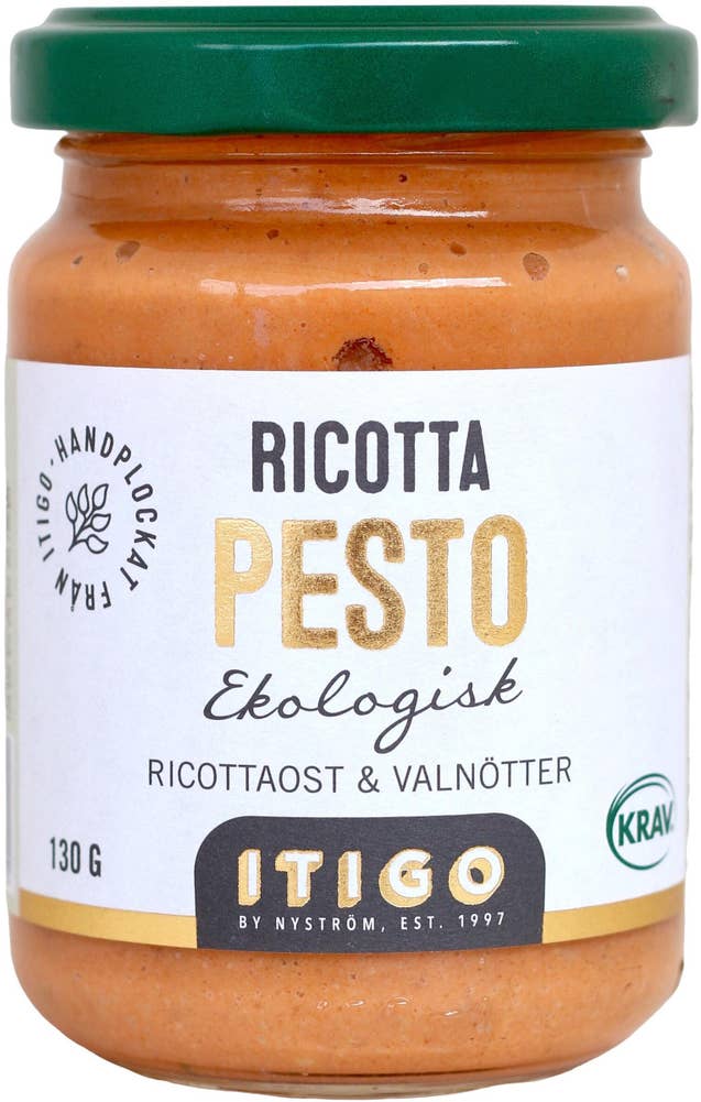 Itigo Pesto Ricotta & Valnötter EKO/KRAV