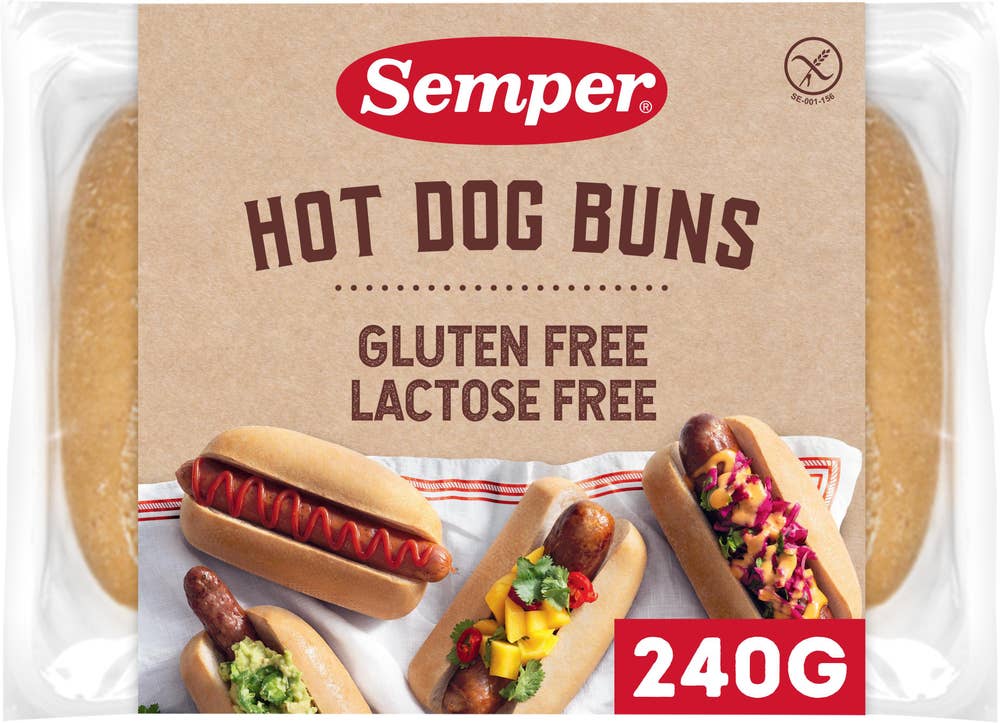 Semper Korvbröd Glutenfri 6-p