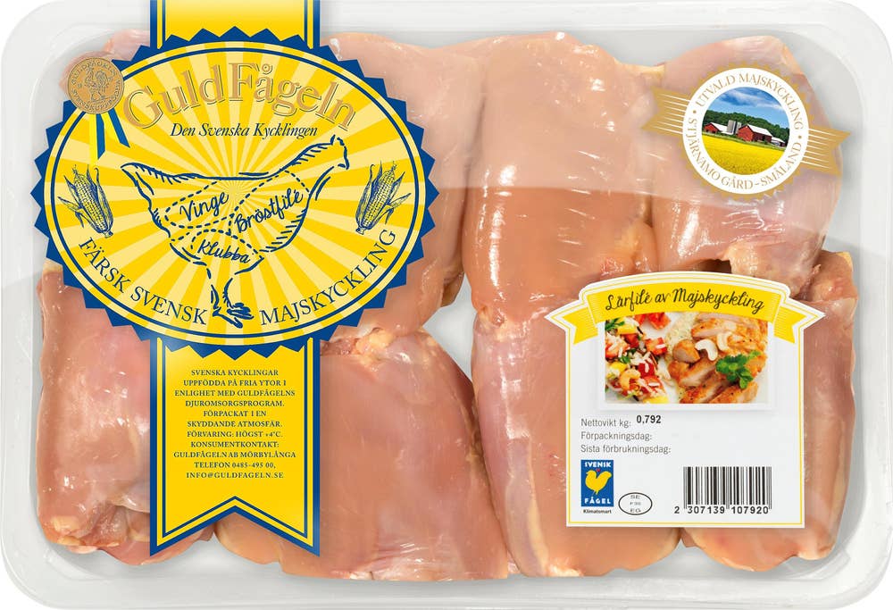 Guldfågeln Majskycklinglårfilé