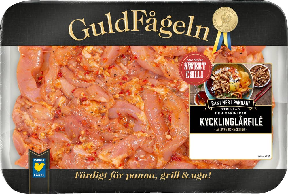 Guldfågeln Kyckling Sweet Chili 600g