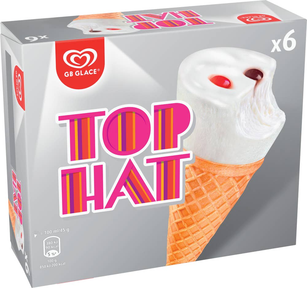 Daloplast Top Hat 6-p GB Glace