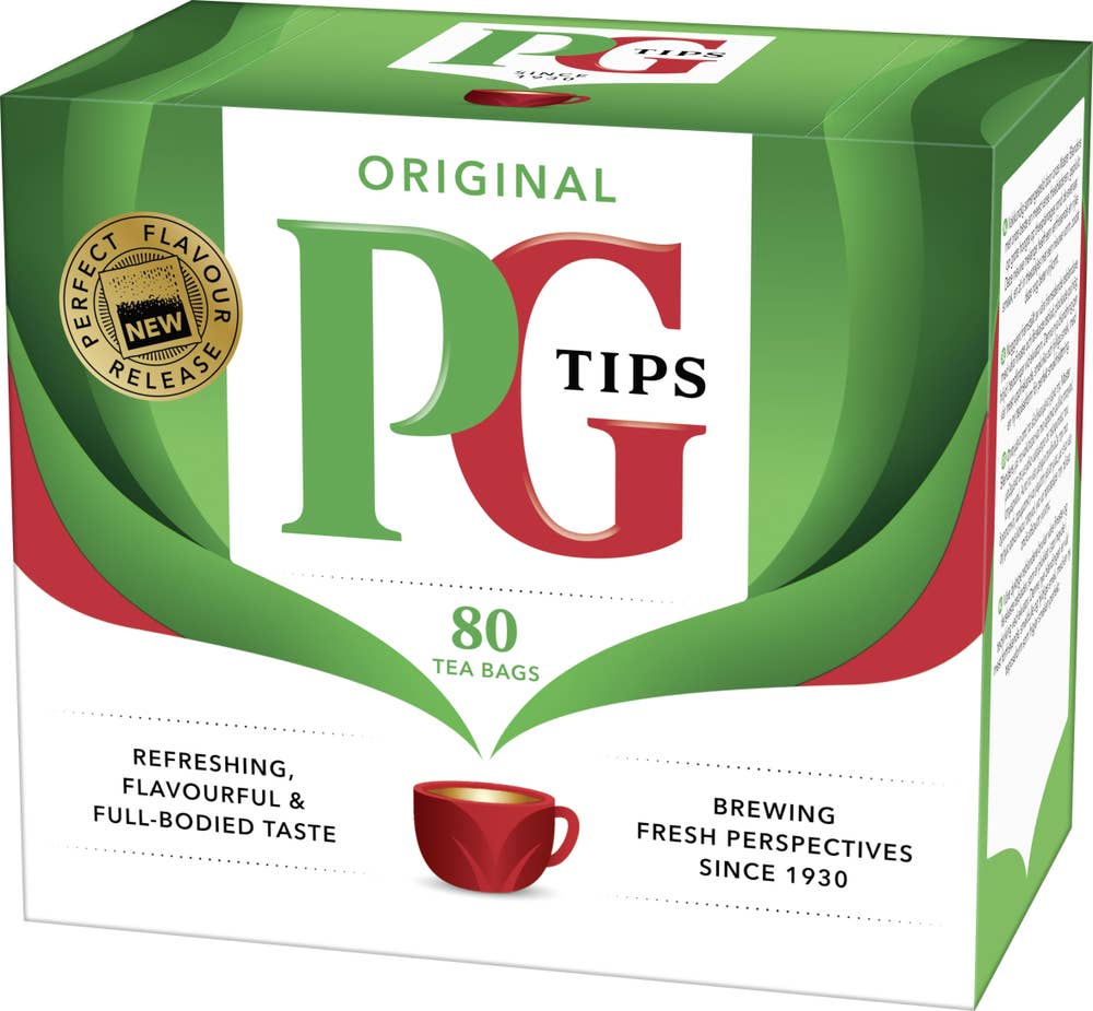 PG Tips Svart Te