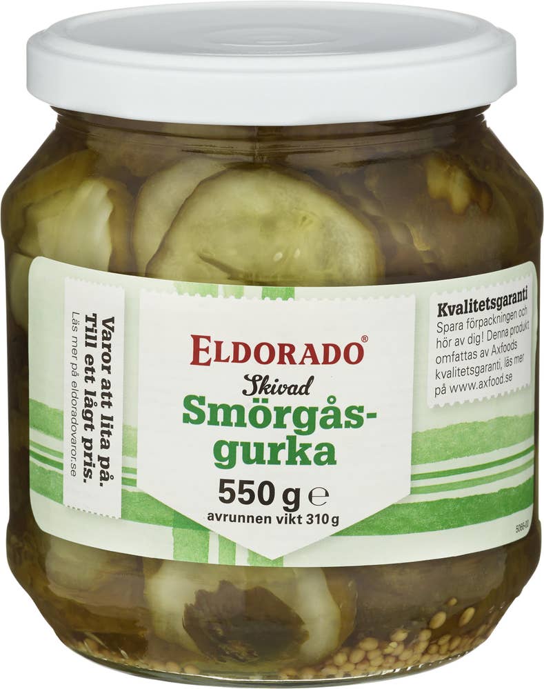 Eldorado Smörgåsgurka Skivad