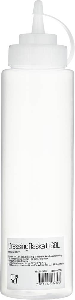 No Name Dressingsflaska 0,68L